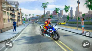 Captura de tela de GT Motorbike Games Racing 3D 1