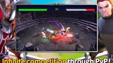 Captura de tela de INFINITE HERO 9
