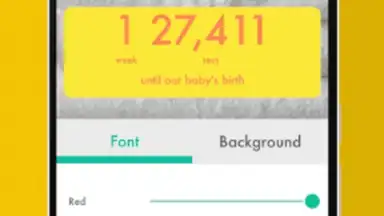 Captura de tela de Baby Countdown 7