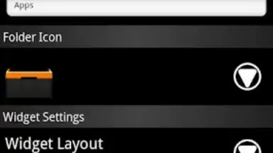 Captura de tela de SiMi Folder Widget 3