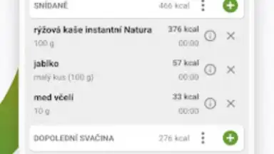 Captura de tela de Kalorické Tabulky 6