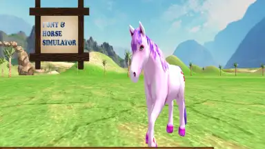 Captura de tela de Pony Horse Simulator Kids 3D 10