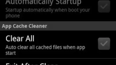 Captura de tela de App Cache Cleaner 3