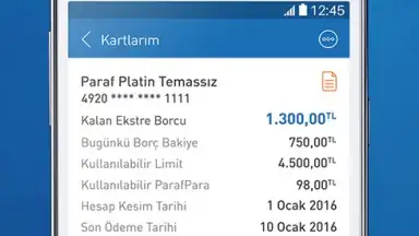 Captura de tela de Halkbank 4
