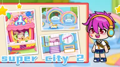 Captura de tela de Super City 2: Tut Life World 2
