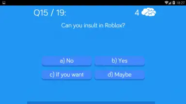 Captura de tela de The Roblox Exam 5