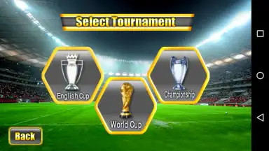 Captura de tela de Real Soccer World Cup 2014 2