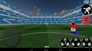 Captura de tela de 3D Soccer 6