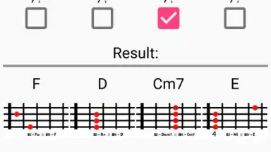 Captura de tela de Chords Transposer Free 4
