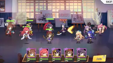 Captura de tela de Girls X Battle 1