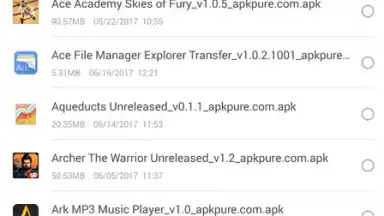 Captura de tela de Ace File Manager 3