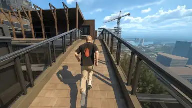 Captura de tela de Only Going Up Parkour Rooftop 4