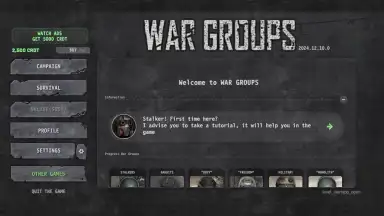 Captura de tela de War Groups 17