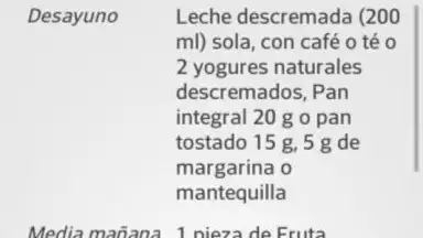 Captura de tela de Diets for losing weight 15
