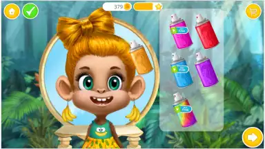 Captura de tela de Jungle Animal Hair Salon 2 12