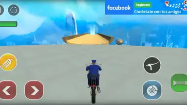 Captura de tela de Police Bike Stunts Games 6