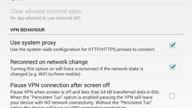 Captura de tela de OpenVPN 13