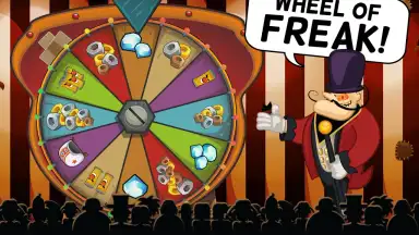 Captura de tela de Freak Circus Racing 5