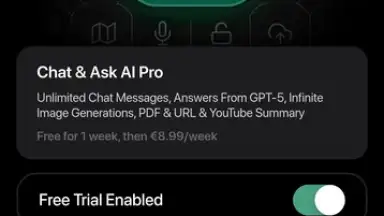 Captura de tela de Ask AI 3
