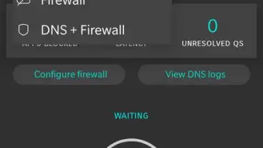 Captura de tela de Rethink: DNS + Firewall 2