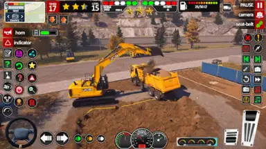 Captura de tela de JCB Game Snow Excavator Games 6