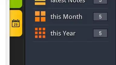 Captura de tela de Notes Plus 1