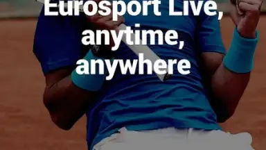 Captura de tela de Eurosport Player 13