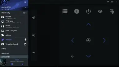 Captura de tela de Yatse, the Kodi Remote 3