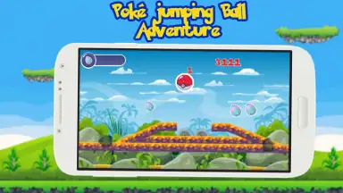 Captura de tela de Poke Jumping Ball Adventure 5