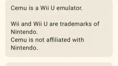 Captura de tela de Cemu 4