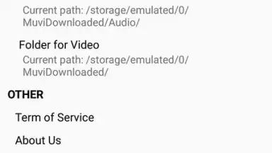 Captura de tela de Muvi Downloader 3
