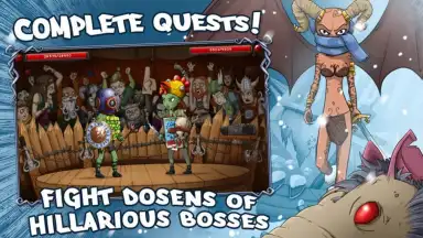 Captura de tela de Angry Heroes 4