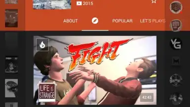 Captura de tela de YouTube Gaming 1