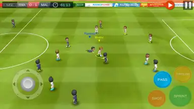 Captura de tela de Mobile Soccer League 3