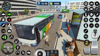 Captura de tela de Bus Simulator Game 4