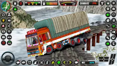Captura de tela de Indian Truck Cargo Lorry Games 4