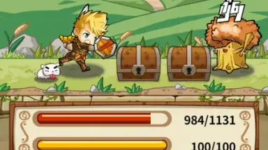 Captura de tela de Clumsy Hero 3