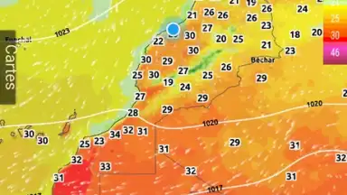Captura de tela de Morocco Weather 1