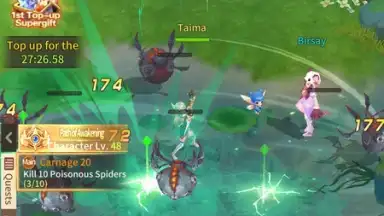 Captura de tela de Starlight Isle 3