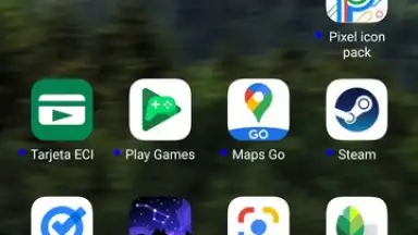 Captura de tela de Xiaomi System Launcher 7