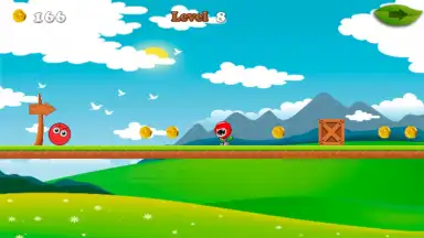 Captura de tela de Red Ball 1 15
