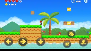 Captura de tela de 64 Games - Super Max Adventure 1