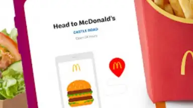 Captura de tela de McDonald’s UK 2