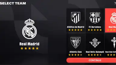 Captura de tela de EA Sports FC Mobile Beta 3