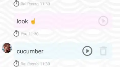 Captura de tela de Supersonic Fun Voice Messenger 1