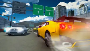 Captura de tela de Extreme Sport Car Driving 3D 7