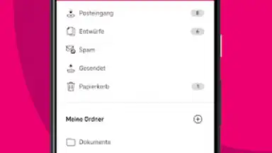 Captura de tela de Telekom Mail 4