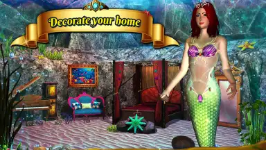 Captura de tela de Cute Mermaid Simulator 3D 10
