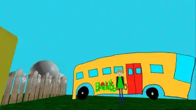 Captura de tela de Baldi's Basics - Field Trip game 3
