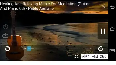 Captura de tela de WPV-YouTube music PV 1